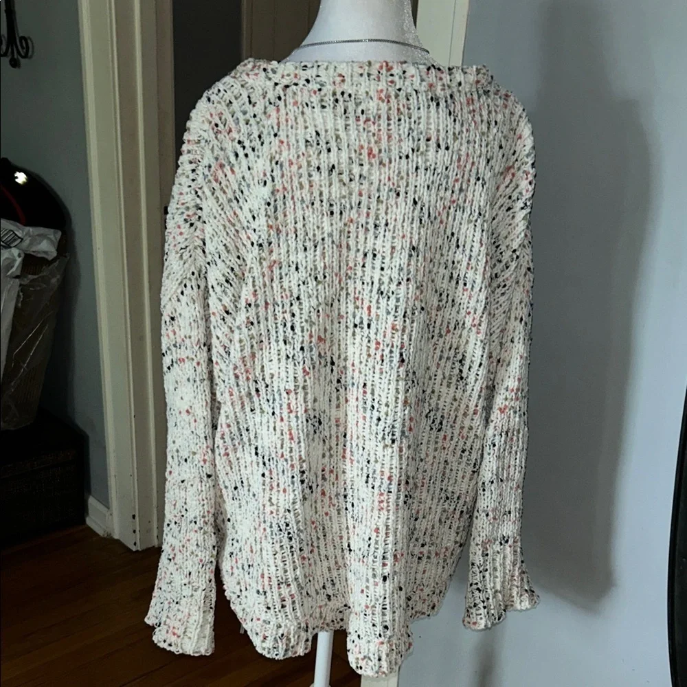 Cupio Cream and Black Knit Sweater - Picture 7 of 9